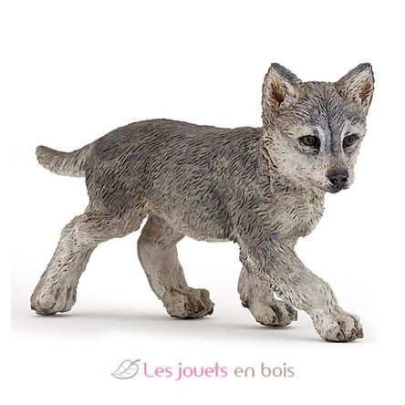 Figurine Bébé loup PA50162-3968 Papo 1