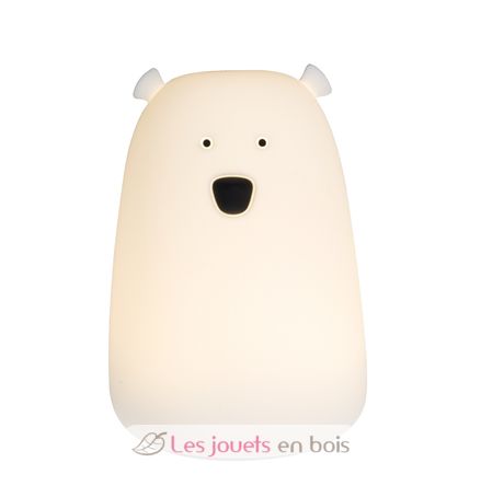 Veilleuse Téo Ours avec télécommande L-BEAWHITER Little L 2