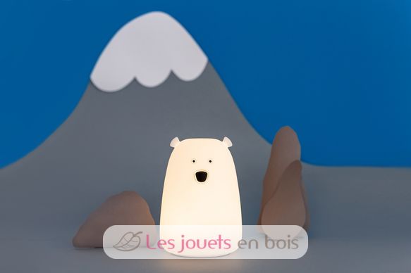 Veilleuse Téo Ours avec télécommande L-BEAWHITER Little L 6