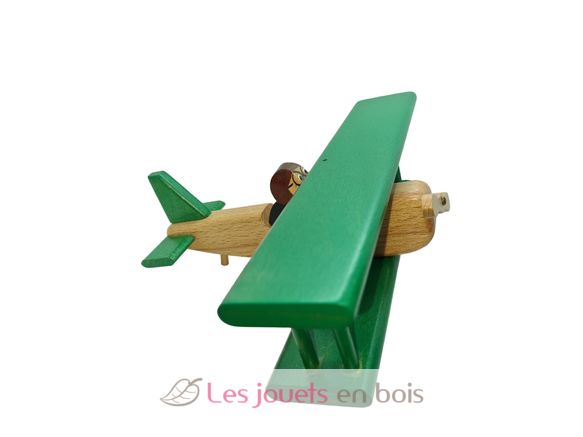 Avion Biplan Biplan Vert Coquine 5