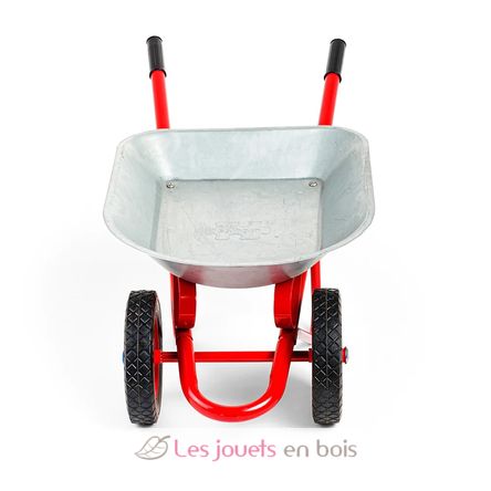 Brouette 2 roues pour enfant - Bigjigs Toys - Outils de jardin enfant