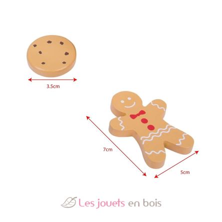 Boîte à biscuits en bois BJ470 Bigjigs Toys 8