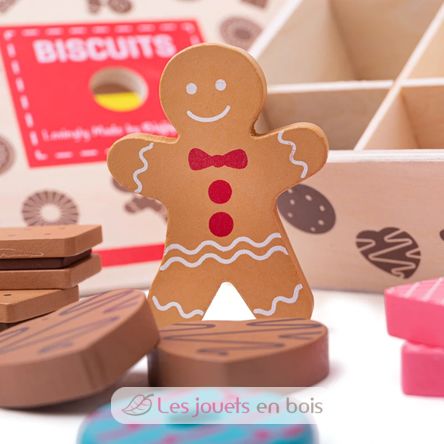 Boîte à biscuits en bois BJ470 Bigjigs Toys 5