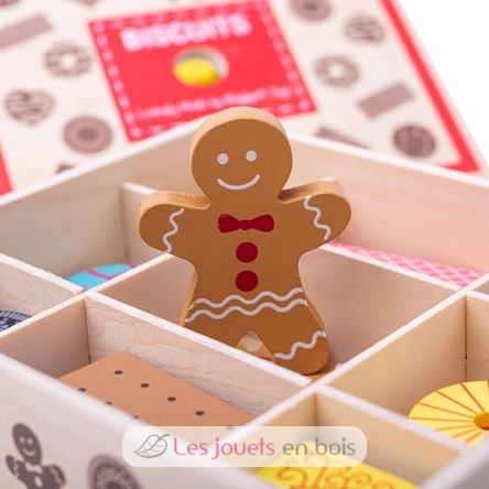 Boîte à biscuits en bois BJ470 Bigjigs Toys 4