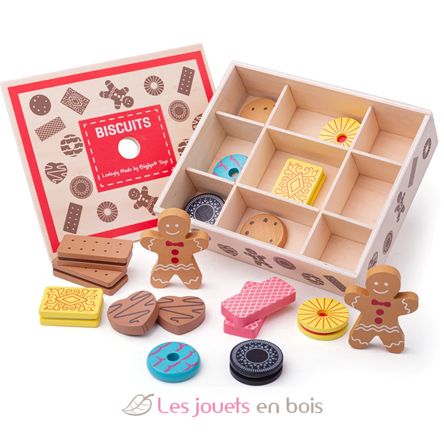 Boîte à biscuits en bois BJ470 Bigjigs Toys 1