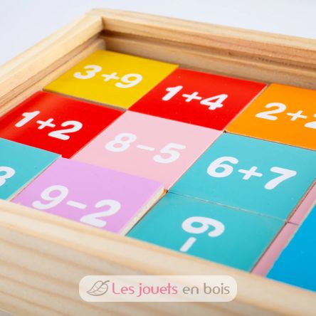 Boîte d'addition et de soustraction BJ511 Bigjigs Toys 3