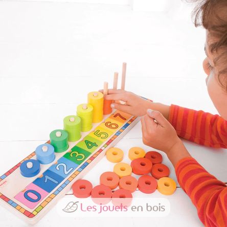 Jeu pour apprendre à compter BJ531 Bigjigs Toys 8