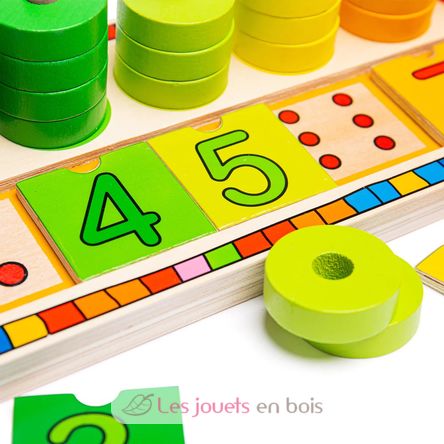 Jeu pour apprendre à compter BJ531 Bigjigs Toys 2