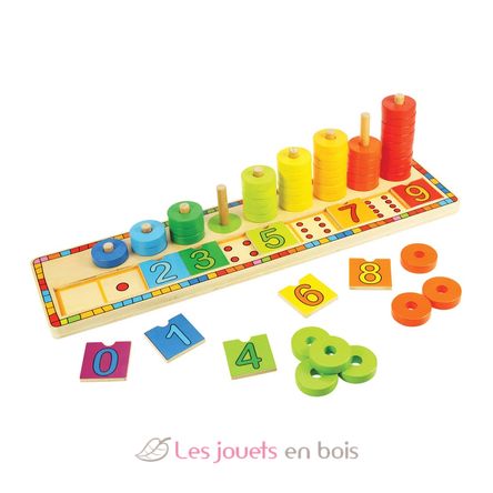 Apprendre à compter - Bigjigs Toys - Jouets en bois éducatifs