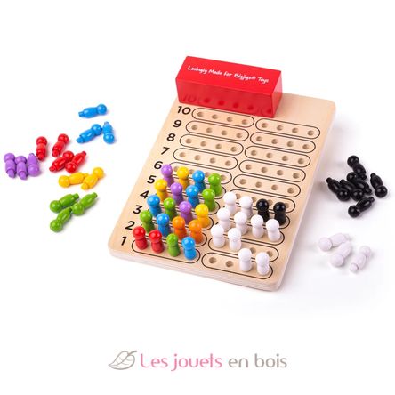 Jeu code secret en bois BJ694 Bigjigs Toys 1