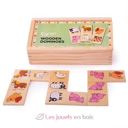 Dominos Ferme BJ736 Bigjigs Toys 1