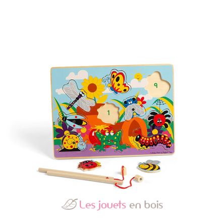 Puzzle magnétique Insectes BJ919 Bigjigs Toys 6