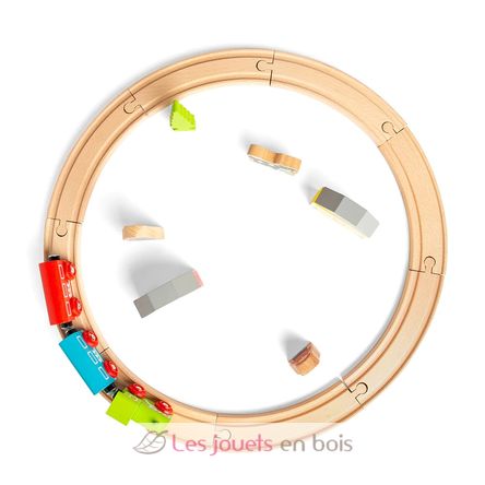 Mon premier circuit de train BJT010 Bigjigs Toys 3