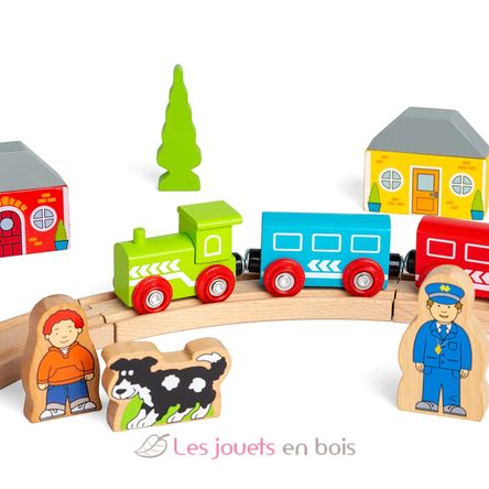 Mon premier circuit de train BJT010 Bigjigs Toys 2