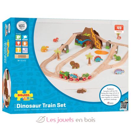 Circuit de train Dinosaure BJT035 Bigjigs Toys 9