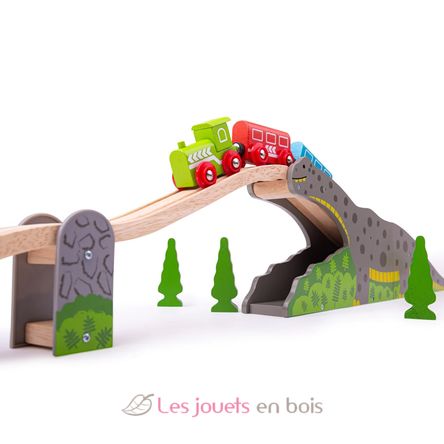 Pont brontosaure BJT242 Bigjigs Toys 6