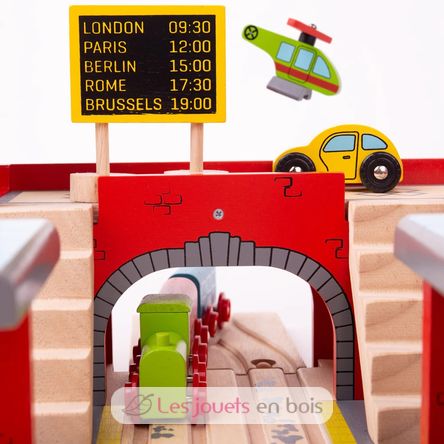 Grande gare centrale BJT272 Bigjigs Toys 4