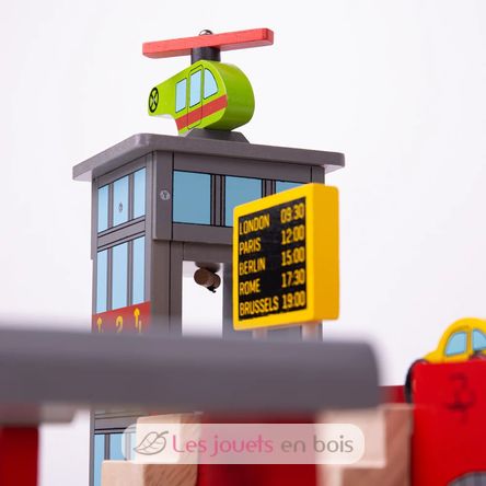 Grande gare centrale BJT272 Bigjigs Toys 2