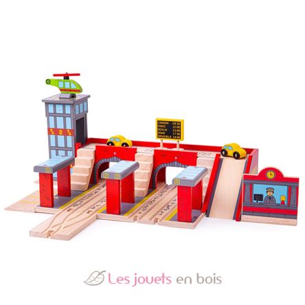 Grande gare centrale BJT272 Bigjigs Toys 1