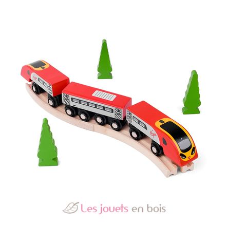 Train Virgin Pendolino BJT461 Bigjigs Toys 8