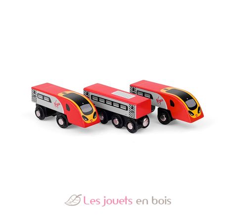 Train Virgin Pendolino BJT461 Bigjigs Toys 3
