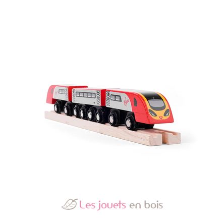 Train Virgin Pendolino BJT461 Bigjigs Toys 2