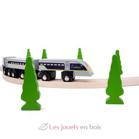 Train Eurostar e320 BJT476 Bigjigs Toys 9