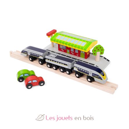 Train Eurostar e320 BJT476 Bigjigs Toys 7