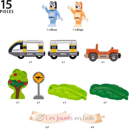 Circuit de train Bluey BR36144 Brio 4