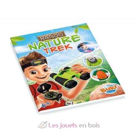 Boussole en bois pour enfant aventurier - Kikkerland Huckleberry