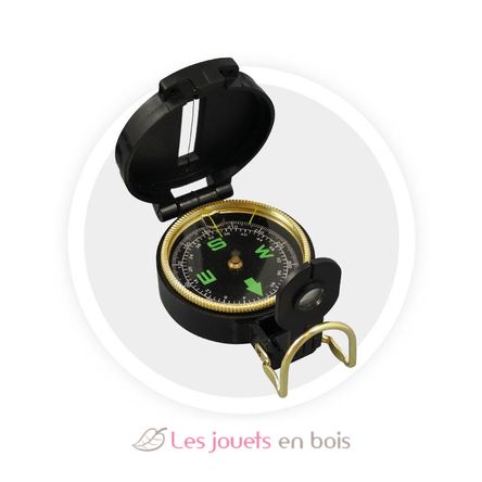 Petite boussole en bois et plastique 5 cm Jeu enfant 5 ans + - Un jeux des  jouets