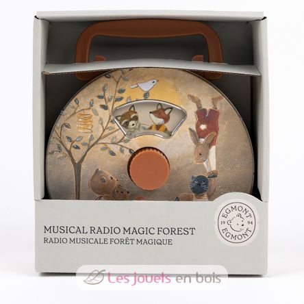 Boite à musique en métal Forêt magique EG550047 Egmont Toys 7
