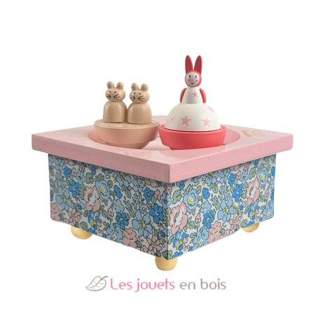 Boite à musique Lapin et souris S95029 Trousselier 1