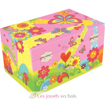 Boite à musique Prairie aux papillons GK60648 Goki 4