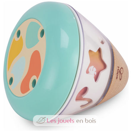 Boite à musique tourne en rond turquoise HA-E8574 Hape Toys 2