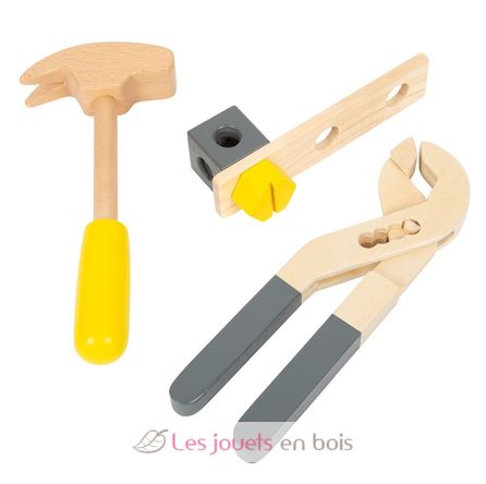 Boîte à outils 2 en 1 Miniwob LE11809 Small foot company 10