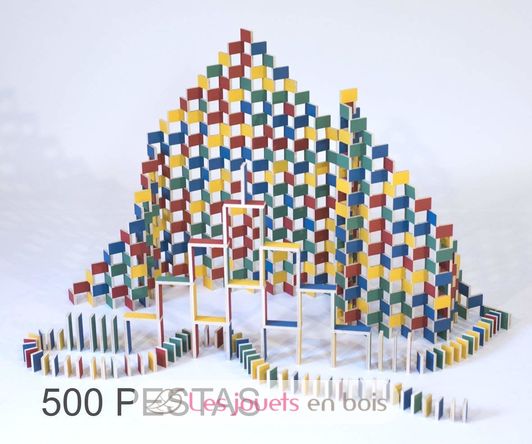 Boite de 500 dominos Pestas PE-500Pcube Pestas 3