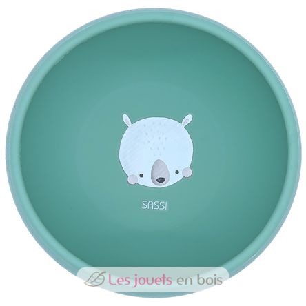 Bol en silicone Munchy l'ours SJ-SI1693 Sassi Junior 1