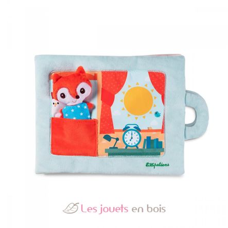 Bonjour petit renard - livre d'activités LI-83270 Lilliputiens 1