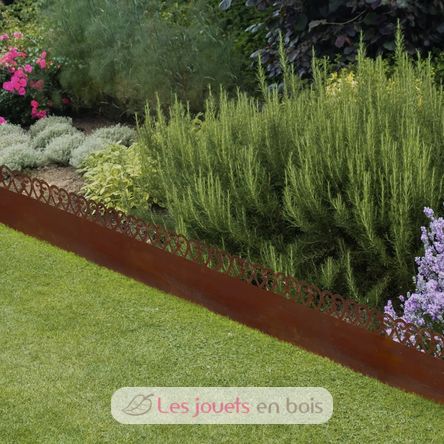 Bordure de pelouse en acier à volutes ED-PS29 Esschert Design 2