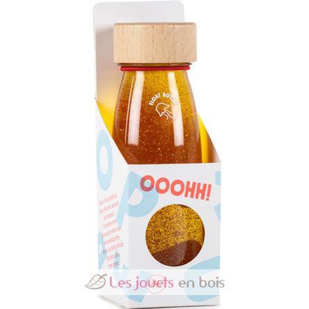 Bouteille sensorielle Float Curcuma PB47667 Petit Boum 2