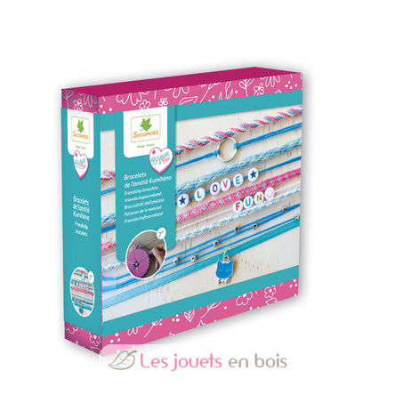 Bracelets d'amitié Kumihimo SYCRE1101 Sycomore 1