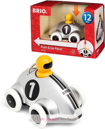 Voiture de course push and go racer BR-30232 Brio 2