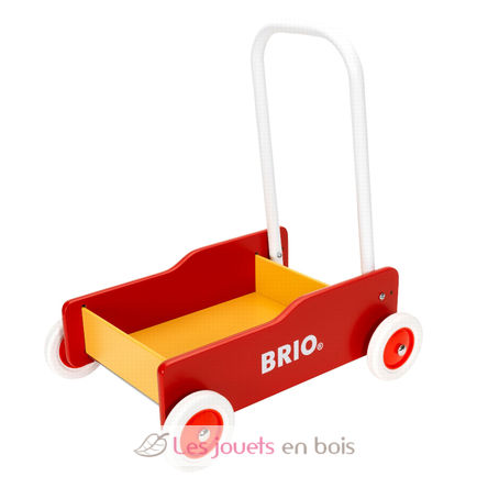 Chariot de marche rouge et jaune BR31350-2219 Brio 1