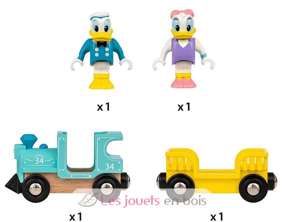 Train de Donald et Daisy Duck BR-32260 Brio 3