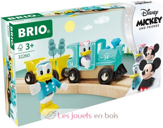 Train à pile Mickey Mouse - BRIO - Ravensburger - Dès 3 ans