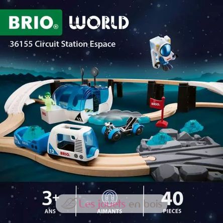 Circuit de train Station de l'Espace BR36155 Brio 7