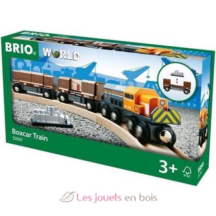 Train de marchandises conteneurs BR-33657 Brio 1