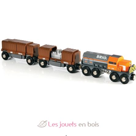 Train de marchandises conteneurs BR-33657 Brio 2