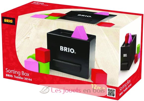 Boîte à formes laquée noire BR30144-1845 Brio 2